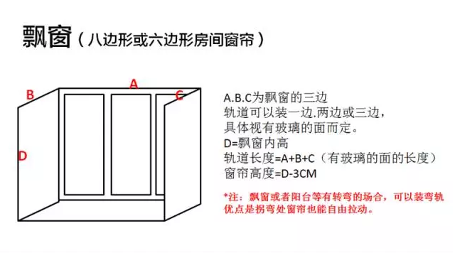 窗簾尺寸測量